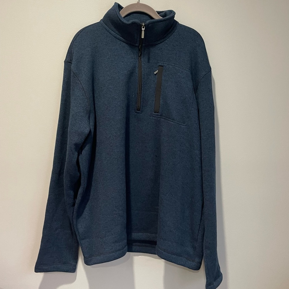 Men’s Eddie Bauer Blue Quarterzip